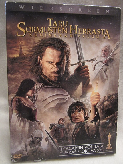 Taru sormusten herrasta: Kuninkaan paluu dvd