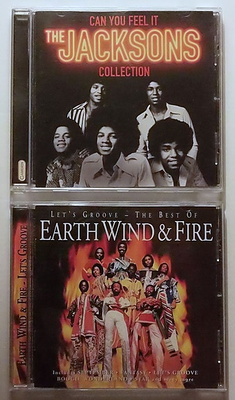 The Jacksons -Can you feel it  ja Earth Wind & Fire The Best of