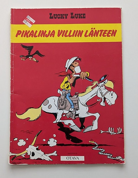Lucky Luke 55, Pikalinja villiin länteen