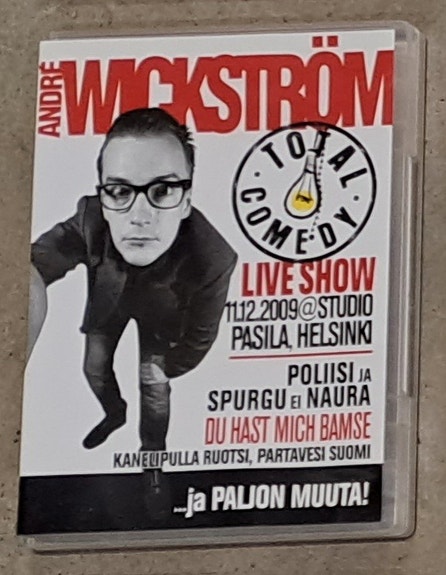 Andre wickström total comedy dvd