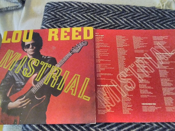 Lou Reed LP Mistrial