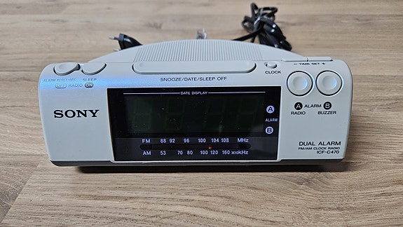 Sony kelloradio