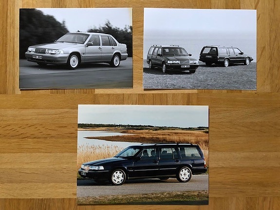 Volvo 960 lehdistökuvia. Hinta 6 eur/kpl. Esite Volvo 960