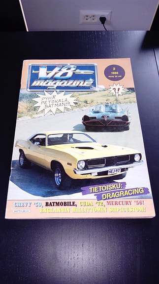 V8 Magazine vuosi 1988 lehti nro 2