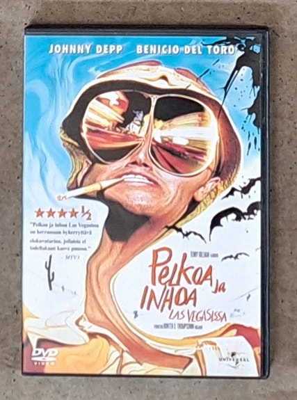 Pelkoa ja inhoa las vegasissa dvd