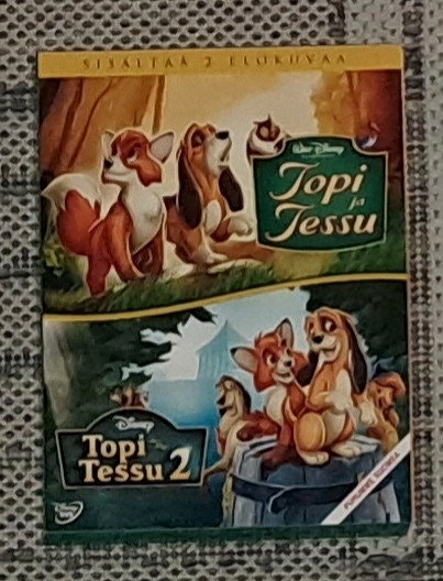 Topi ja tessu 1-2 dvd