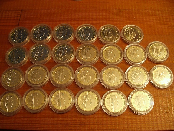 Luxemburg 1 euro kolikko vuodelta 2009 (lm.240 000