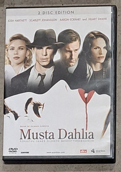 Musta dahlia 2-disc dvd