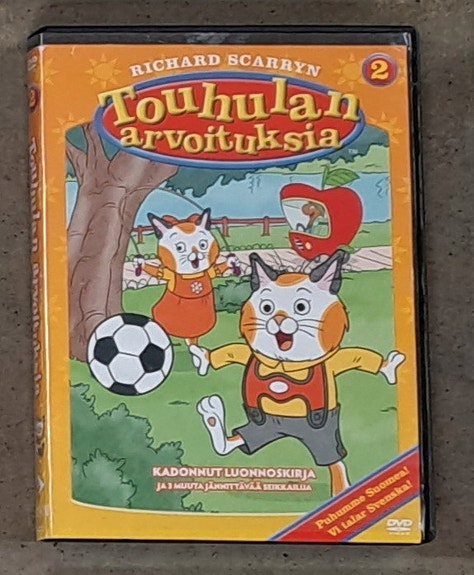 Touhulan arvoituksia 2 dvd