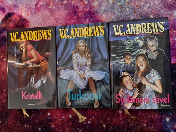 V. C. Andrews Kirjat 3 Kpl