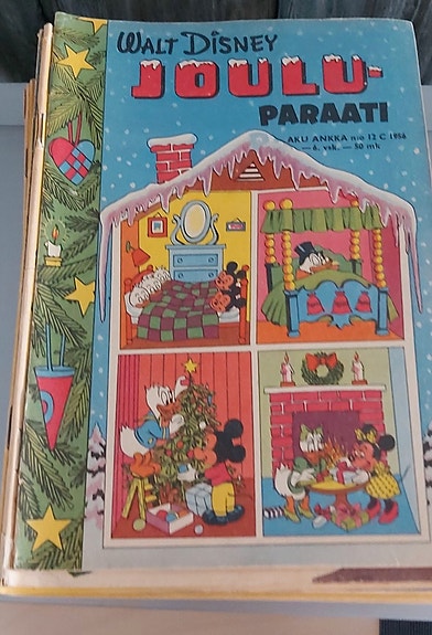 Aku Ankka 1956, 1957 1958