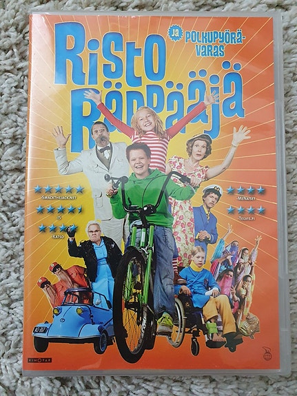 DVD: Risto Räppääjä ja polkupyörävaras