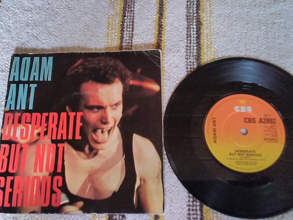 Adam Ant 7" Desperate but not serious