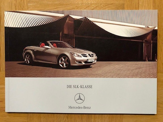 Esite Mercedes R171 SLK 2007, sis myös SLK 55 AMG