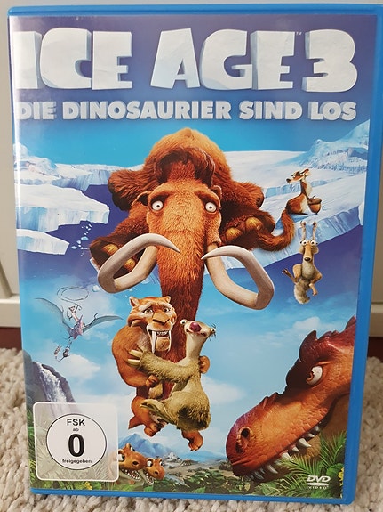 DVD: Ice Age 3 (puhe+teksti englanti ja saksa)
