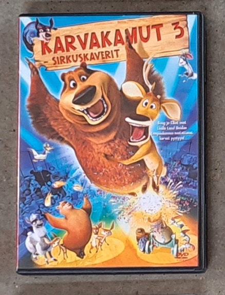 Karvakamut 3 sirkuskaverit dvd