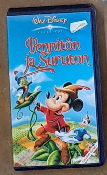 Pennitön ja suruton vhs