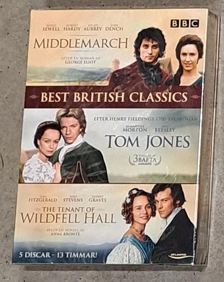 Best british classics dvd (uusi muoveissa)