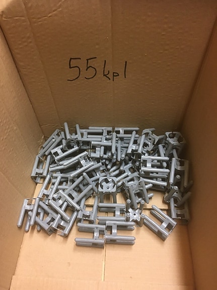 RAUDOITUSKOROKE 45 mm muotin pintaan