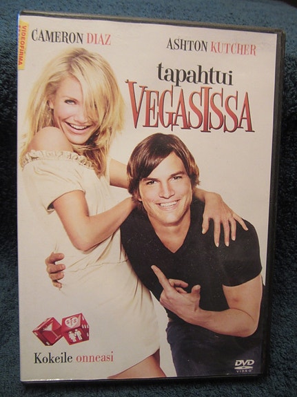 Tapahtui Vegasissa dvd