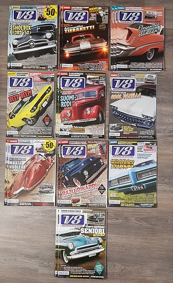 V8 magazine lehtiä 2012