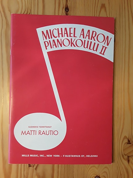 Nuotti: Aaron Pianokoulu 2