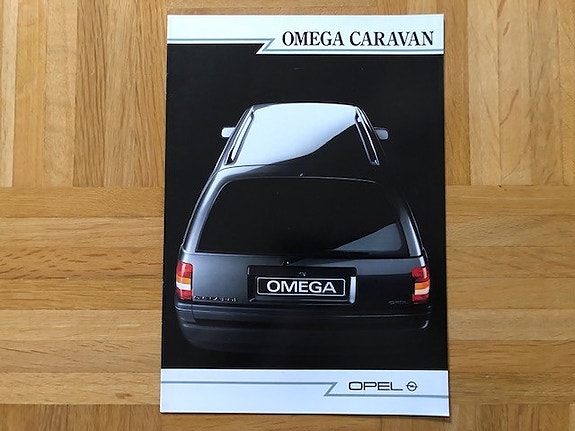 Esite Opel Omega A Caravan vuodelta 1986/1987