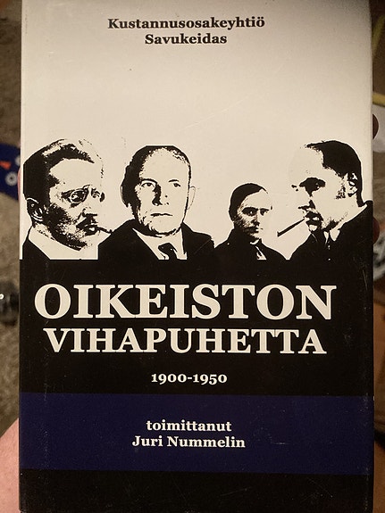 Nummelin: Oikeiston vihapuhetta