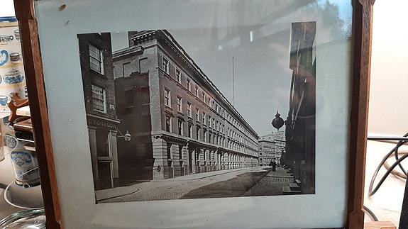 Vanha valokuva Lontoosta