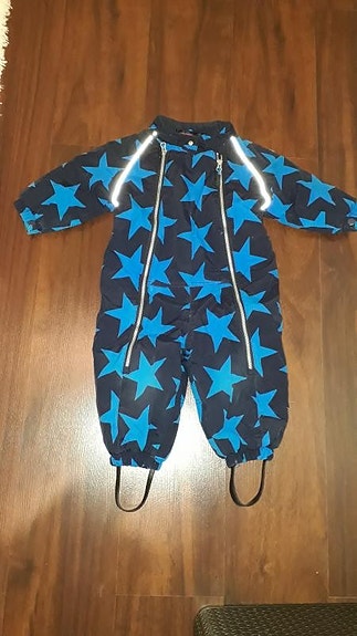Ticket Snowbaggie talvihaalari 80 cm sininen tähti