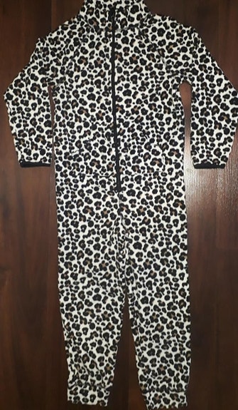 Leopardi fleecepuku koko 110 cm