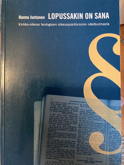 Juntunen: Lopussakin on sana