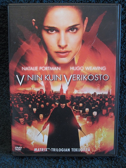 V niin kuin Verikosto dvd
