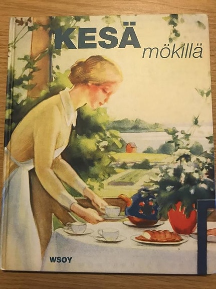 Kesä mökillä -kirja