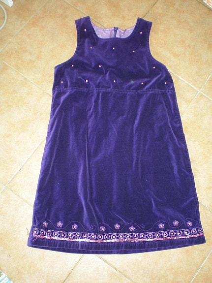 Lila mekko 152 cm