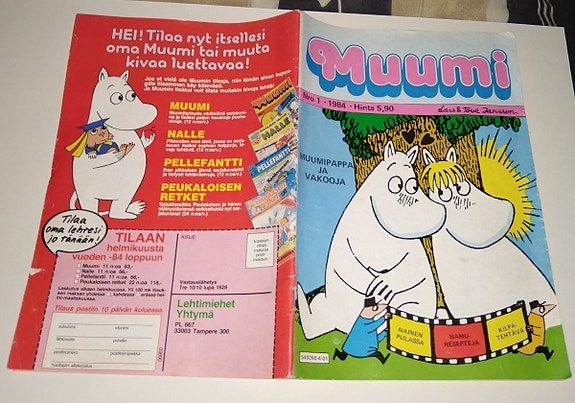 Muumi lehti numero 1 1984