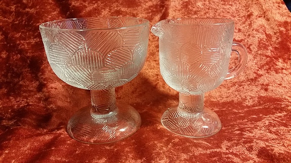 Vintage, sokerikko, kermakko, Miranda/H. Orvola, Nuutajärvi
