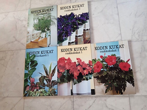 Kodin kukat 1-3