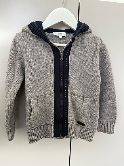 Hugo Boss hupullinen neuletakki, koko 94