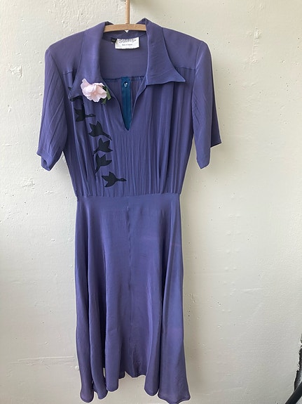 Violetti mekko 14