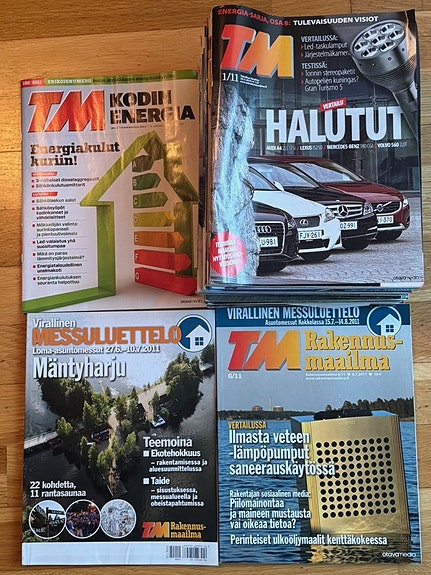 Tekniikan Maailma 2011 -vuosikerta -hyväkuntoinen