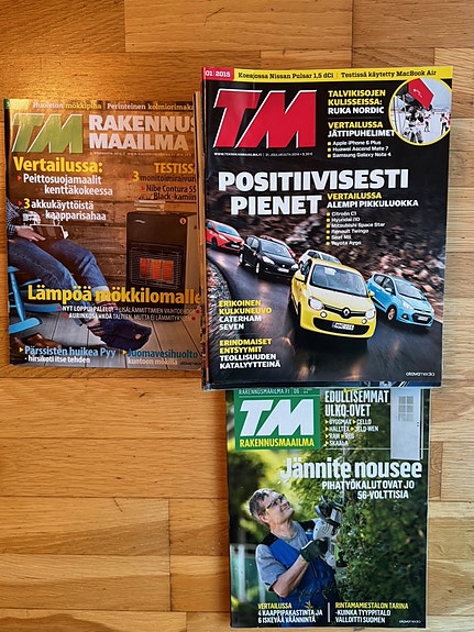 Tekniikan Maailma 2015 -vuosikerta -hyväkuntoinen