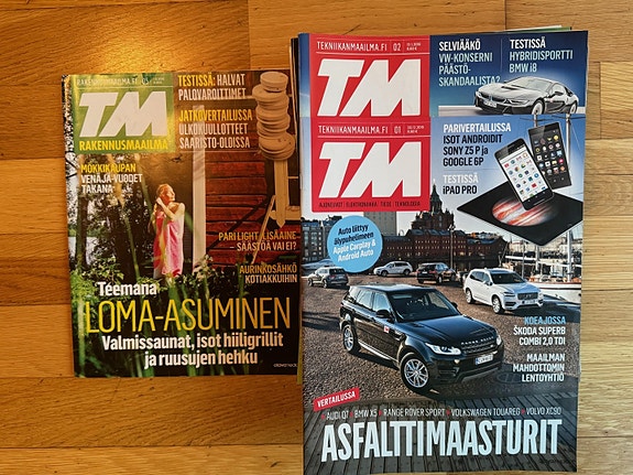 Tekniikan Maailma 2016 -vuosikerta -hyväkuntoinen