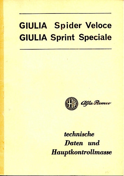 Alfa Romeo Giulia -ohjekirja