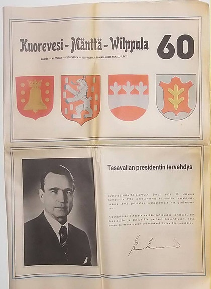 Kuorevesi-Mänttä-Vilppula 60v. juhlanumero