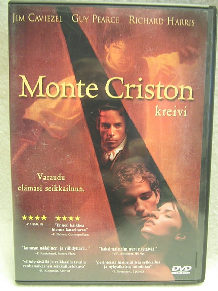 Monte Criston kreivi dvd