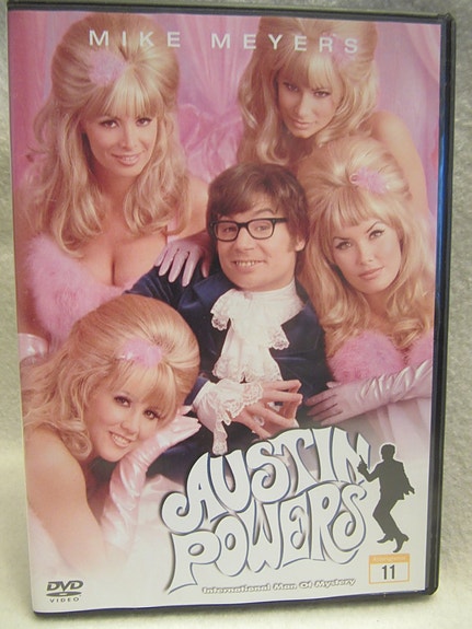 Austin Powers kumma Jätkä dvd