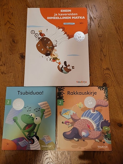 Vaukirjan opi lukemaan kirjoja