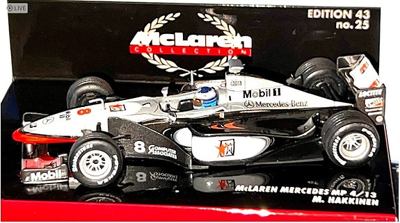Mika Häkkinen McLaren Mercedes Mp4/13