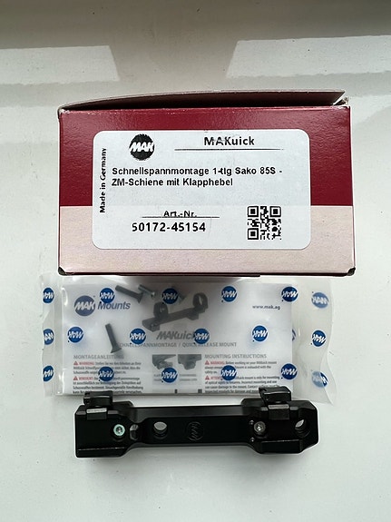 MAKuick pikajalka Sako 85 S ja Zeiss ZM kiskoon